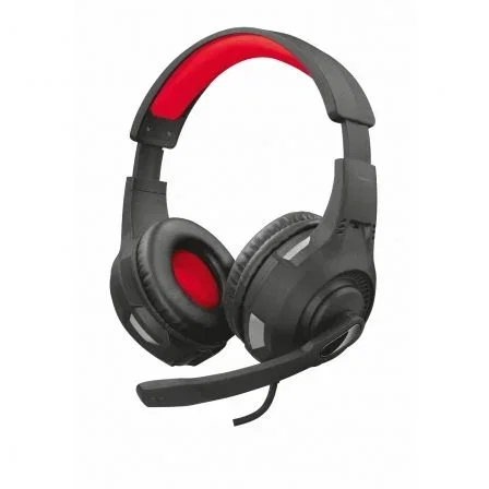 Trust GXT 307 Ravu Auriculares Gaming Negro/Rojo con Micrófono Plegable Trust GXT 307 Ravu Auriculares Gaming Negro/Rojo con Micrófono Plegable